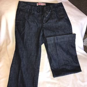Gap dark denim trouser